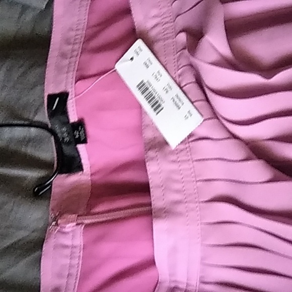 Jcrew Lt mauve pleated skirt size12NWT lined,as Is - Picture 2 of 3
